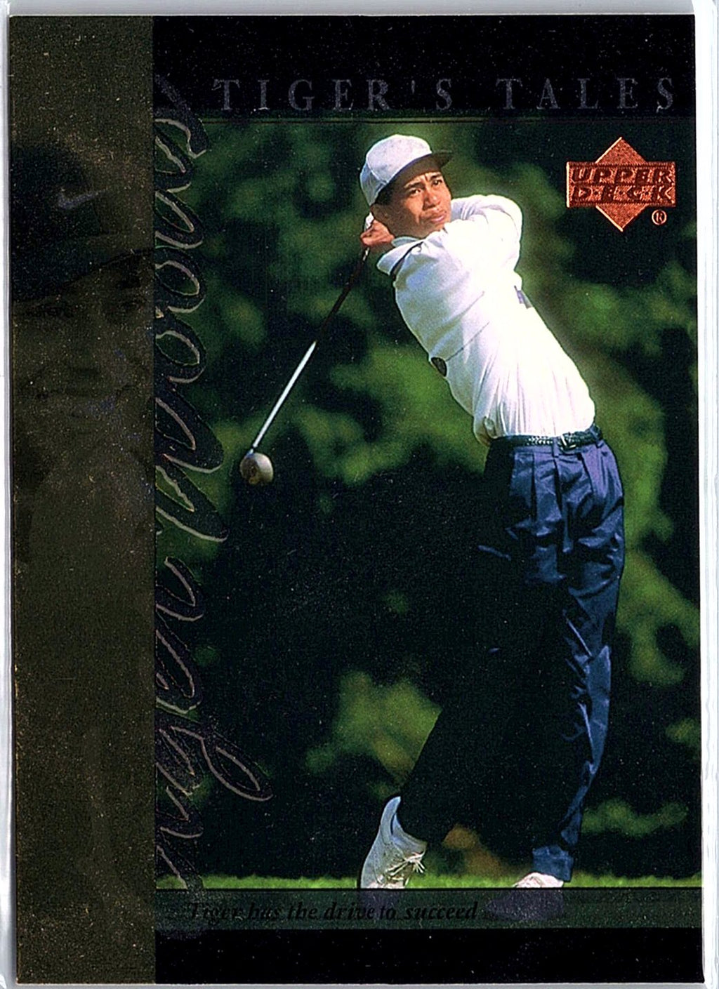 2001 Upper Deck #TT4 Tiger Woods Tiger's Tales