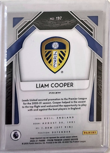 2020-21 Panini Prizm Premier League #197 Liam Cooper Green Mojo Prizm