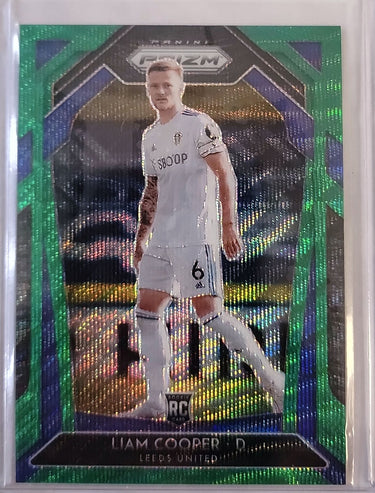 2020-21 Panini Prizm Premier League #197 Liam Cooper Green Mojo Prizm