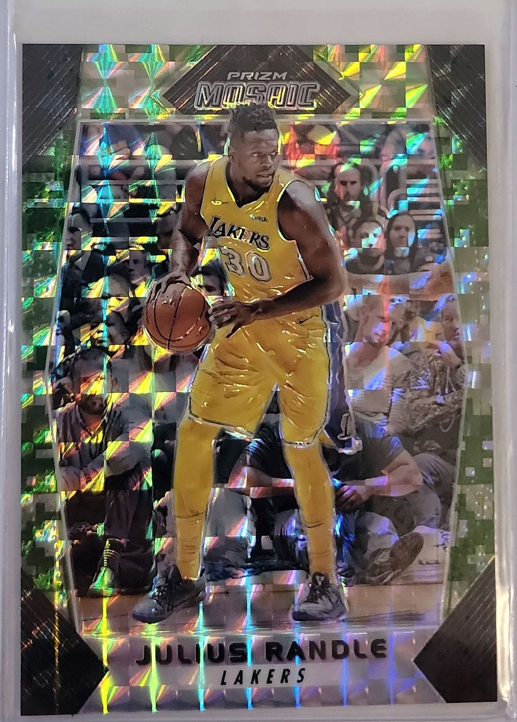 2017-18 Panini Mosaic #63 Julius Randle Camo #/25