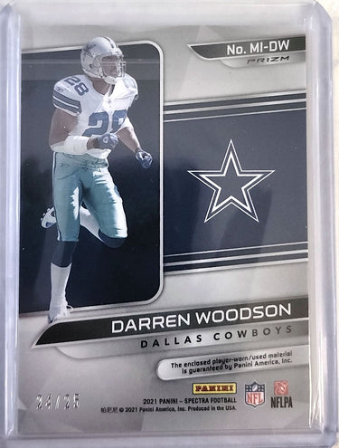 2021 Panini Spectra #MI-DW Darren Woodson Max Impact Meta #/25