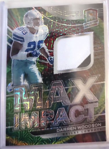 2021 Panini Spectra #MI-DW Darren Woodson Max Impact Meta #/25