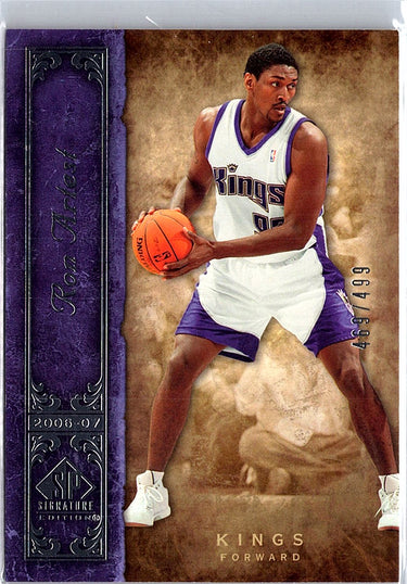 2006-07 SP Signature Edition #82 Ron Artest #/499