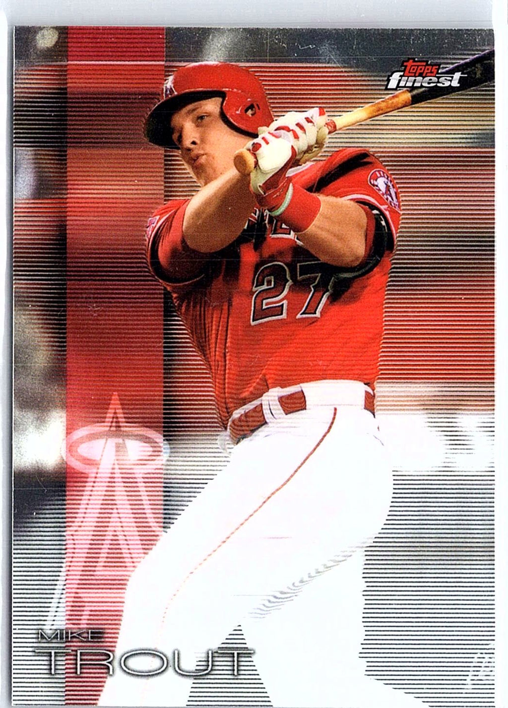 2016 Finest #1 Mike Trout