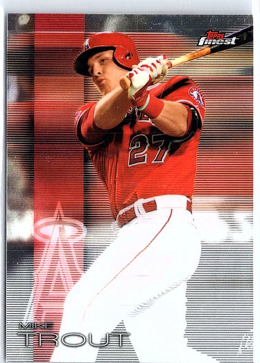 2016 Finest #1 Mike Trout