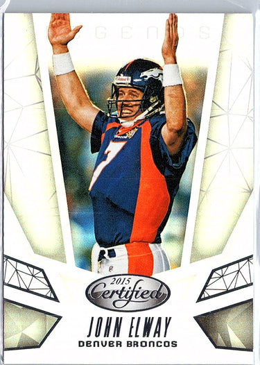 2015 Panini Certified #CL3 John Elway Legends