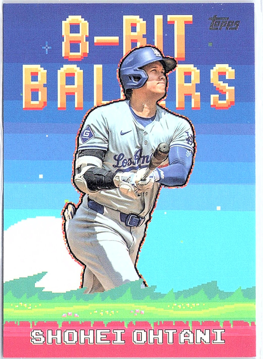 2025 Topps #8B-1 Shohei Ohtani 8-Bit Ballers