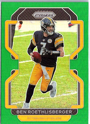 2021 Panini Prizm #253 Ben Roethlisberger Green