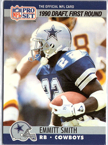 1990 Pro Set #685 Emmitt Smith