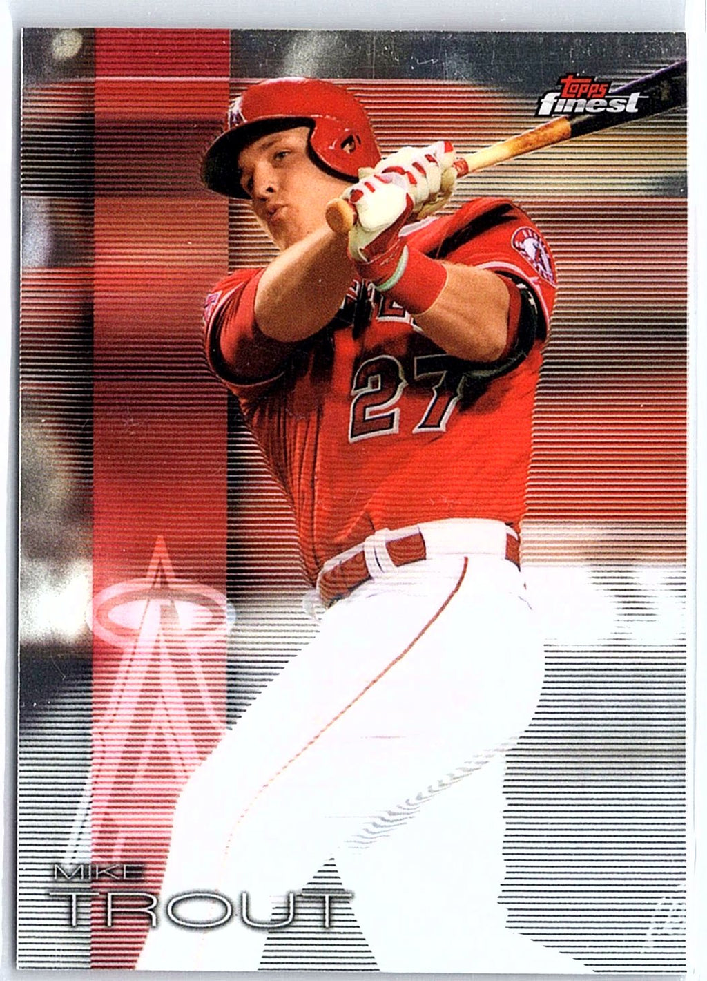2016 Finest #1 Mike Trout