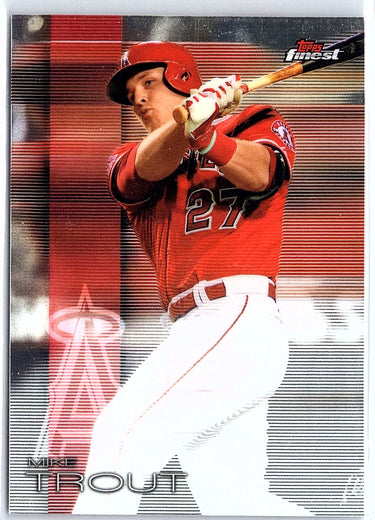 2016 Finest #1 Mike Trout