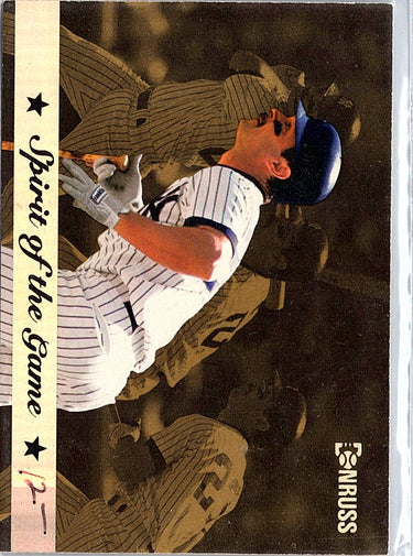 1994 Donruss #9 Don Mattingly Spirit of the Game
