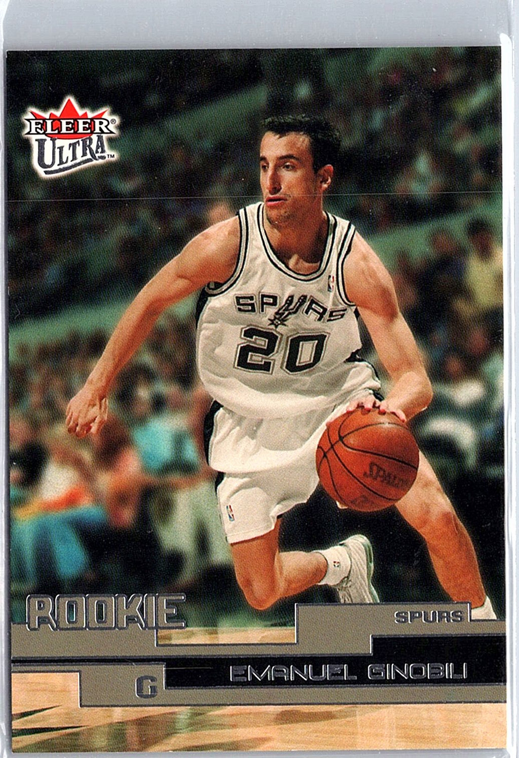 2002-03 Ultra #204 Manu Ginobili