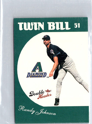 2003 Fleer Double Header #9 TB (A) Randy Johnson Twin Bill