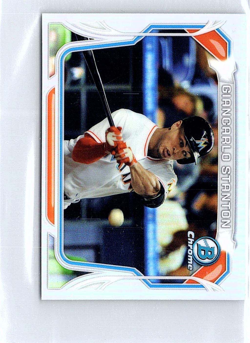 2014 Bowman Chrome #MC-GST Giancarlo Stanton Mini