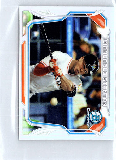 2014 Bowman Chrome #MC-GST Giancarlo Stanton Mini
