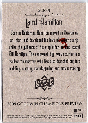 2009 Upper Deck #GCP-4 Laird Hamilton Goodwin Champions Preview