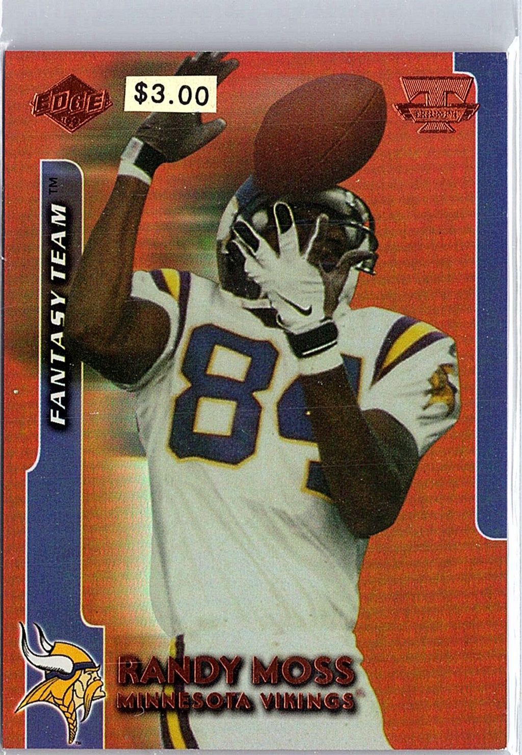 1999 Collector's Edge Triumph #FT6 Randy Moss Fantasy Team