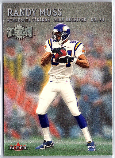 2000 Metal #120 Randy Moss Emerald