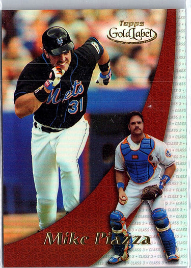 2000 Topps Gold Label #31 Mike Piazza Class 3