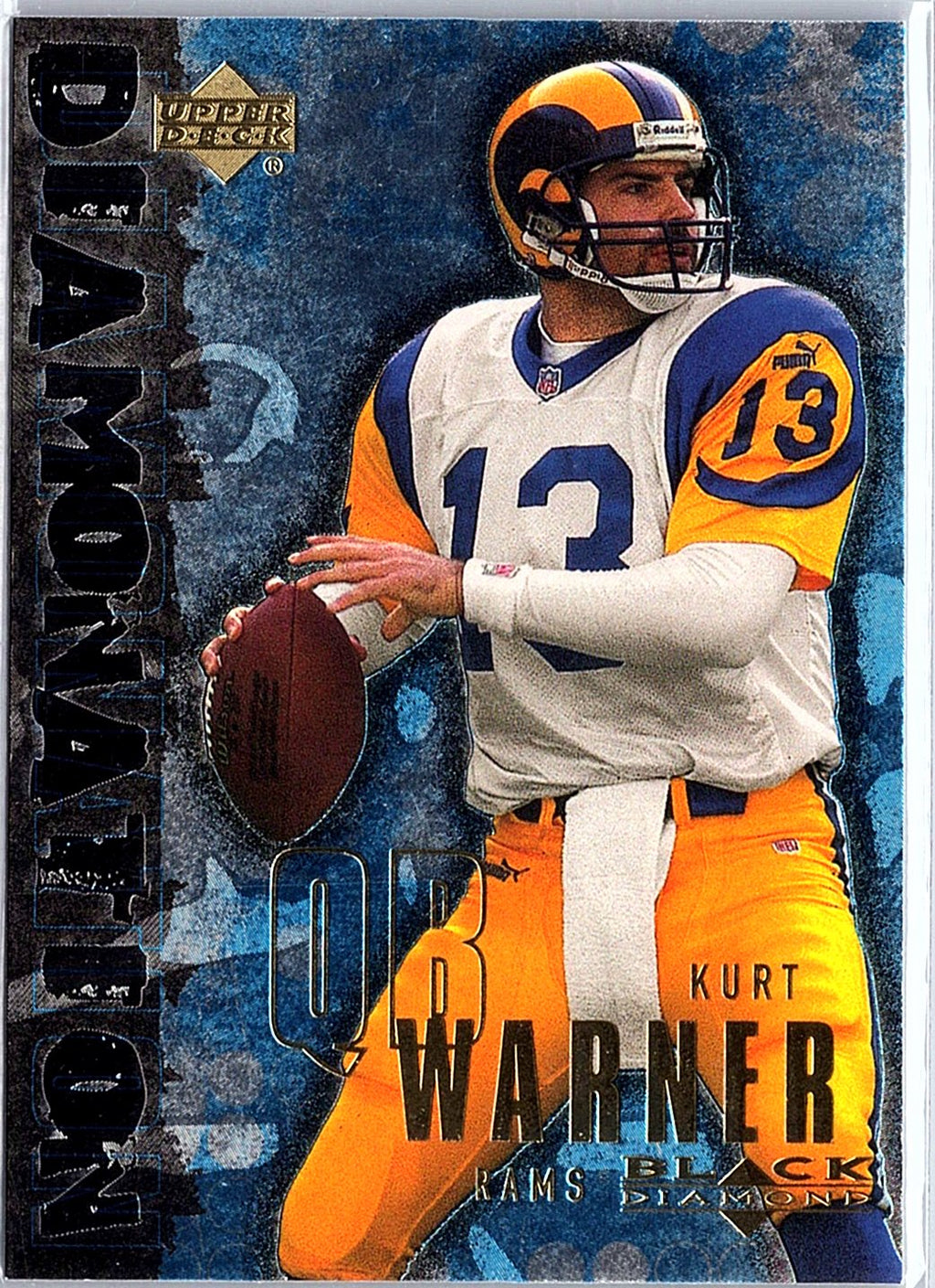 2000 Upper Deck Black Diamond #D4 Kurt Warner Diamonation