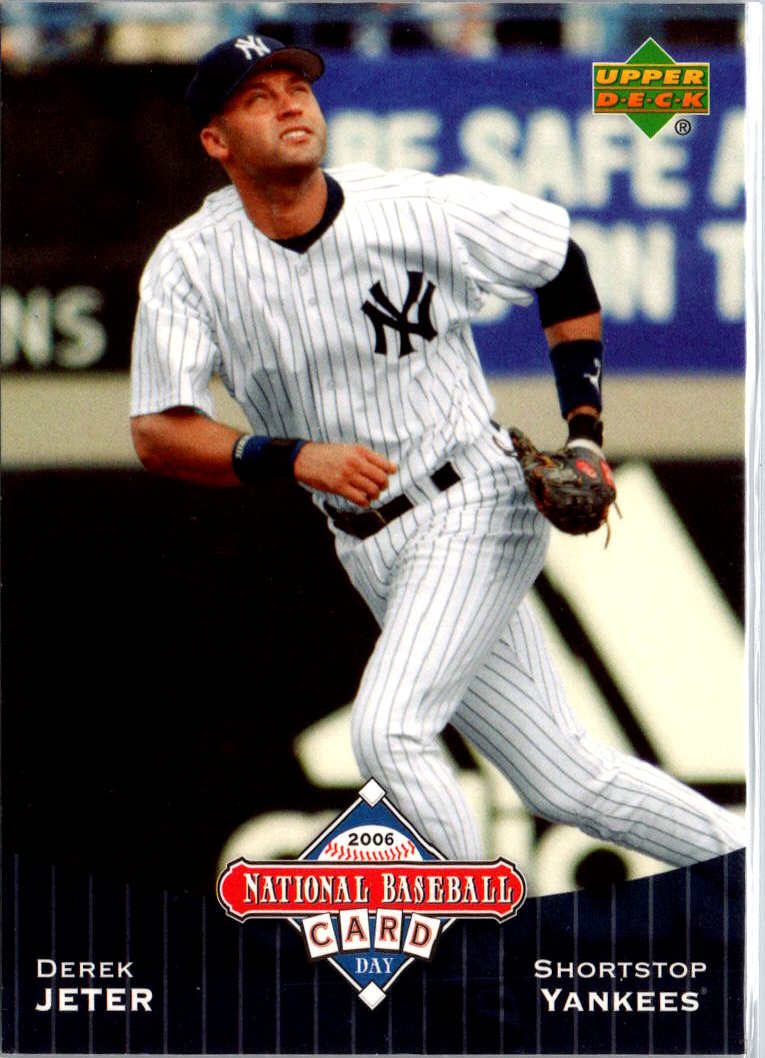 2006 National Baseball Card Day #UD6 Derek Jeter A1