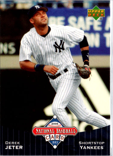 2006 National Baseball Card Day #UD6 Derek Jeter A1