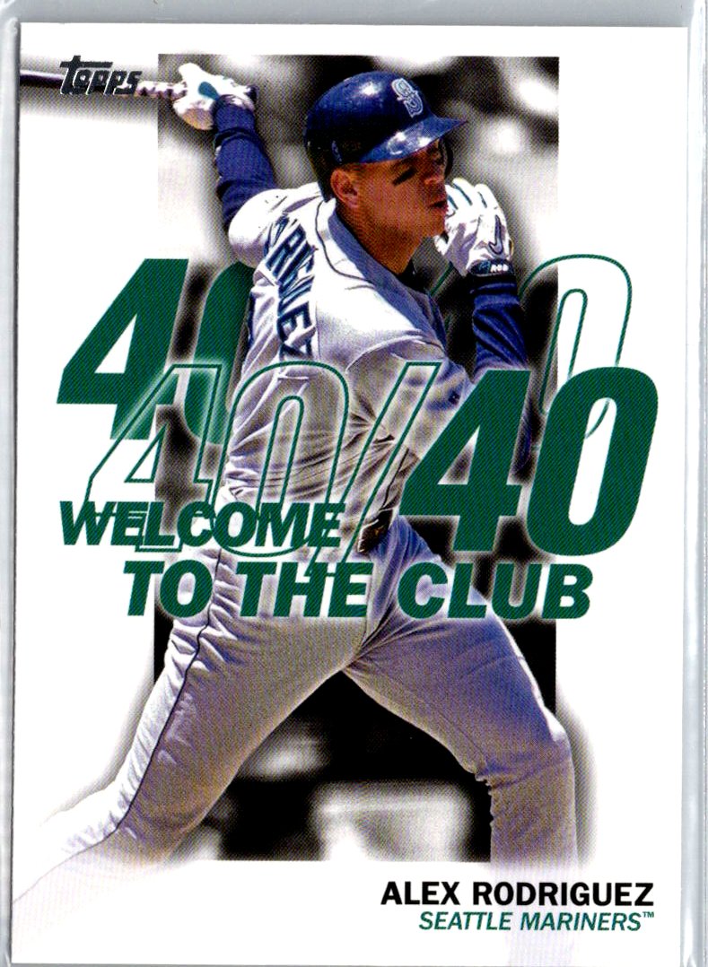 2023 Topps #WC-4 Alex Rodriguez Welcome to the Club A1
