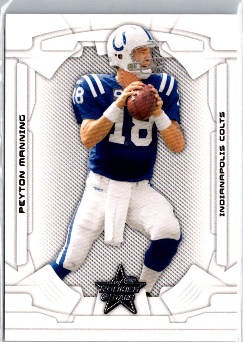 2008 Leaf Rookies & Stars #40 Peyton Manning A1