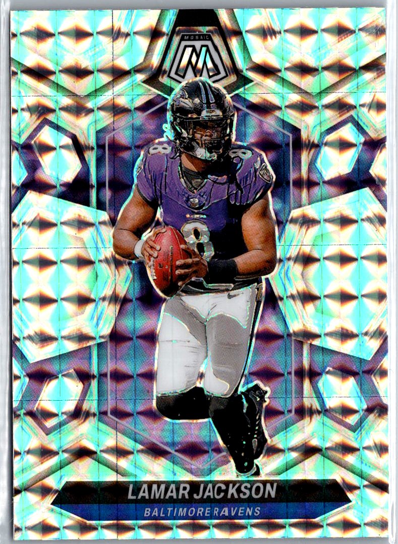 2024 Panini Mosaic #15 Lamar Jackson Mosaic A2