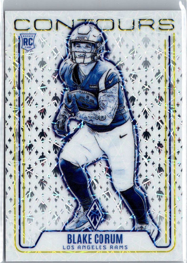 2024 Panini Phoenix #CON-BCM Blake Corum Contours A2
