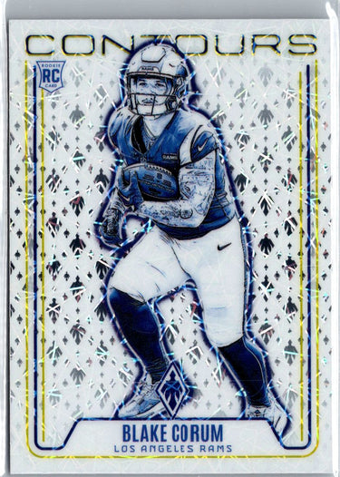 2024 Panini Phoenix #CON-BCM Blake Corum Contours A2