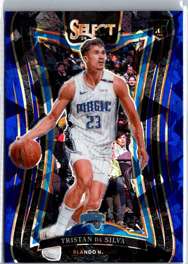 2024-25 Panini Select #380 Tristan da Silva blue prizm A2