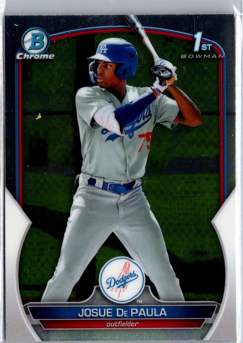 2023 Bowman #BCP-111 Josue De Paula Chrome Prospects A3