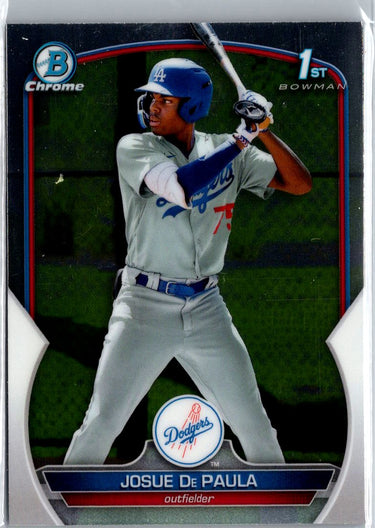 2023 Bowman #BCP-111 Josue De Paula Chrome Prospects A3