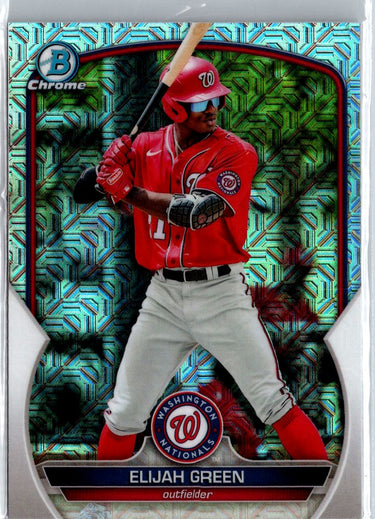 2023 Bowman #BCP-23 Elijah Green Chrome Prospects Mojo Refractors A3