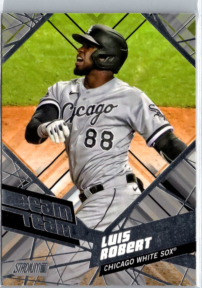 2021 Stadium Club #BT-17 Luis Robert Beam Team A3