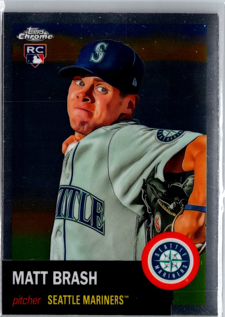 2022 Topps Chrome Platinum Anniversary #260 Matt Brash A3