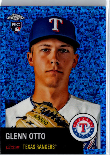 2022 Topps Chrome Anniversary Glenn Otto Blue Refractor #/199 A3