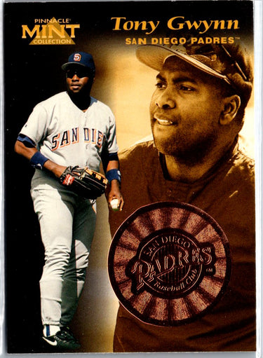 1997 Pinnacle Mint Collection #21 Tony Gwynn Bronze A4