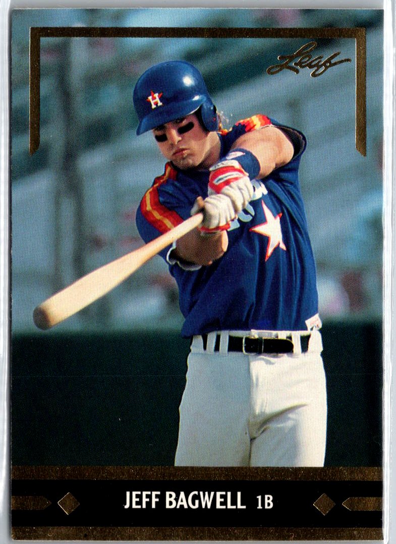 1991 Leaf #BC14 Jeff Bagwell Gold Rookies A4