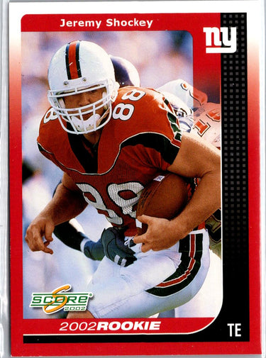 2002 Score #294 Jeremy Shockey A4