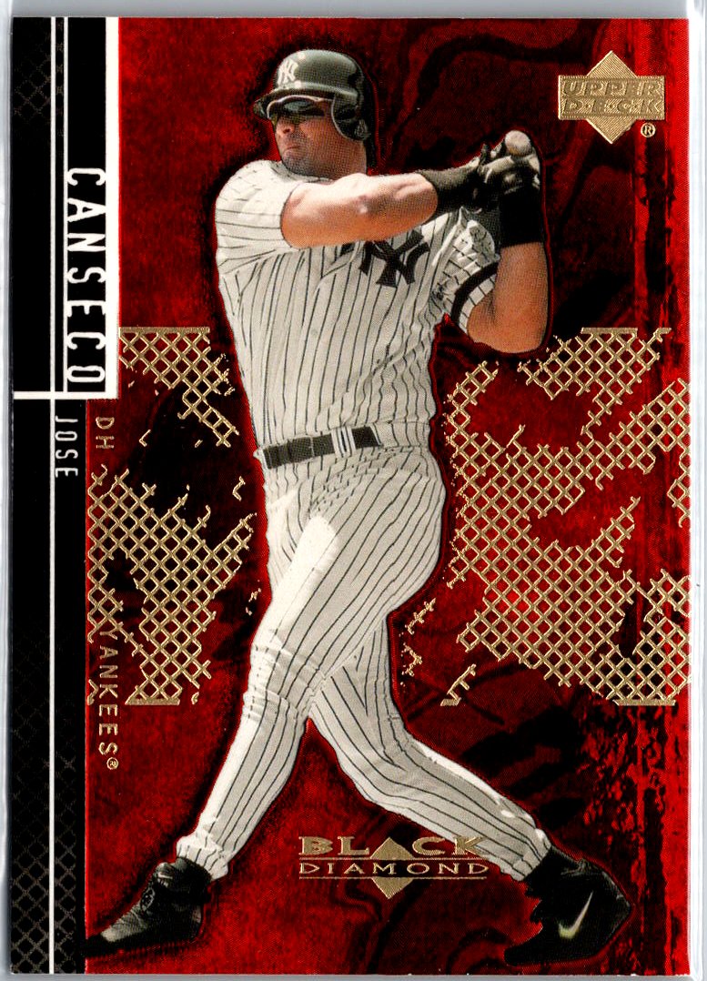 2000 Upper Deck Black Diamond Rookie Edition #42 Jose Canseco A4