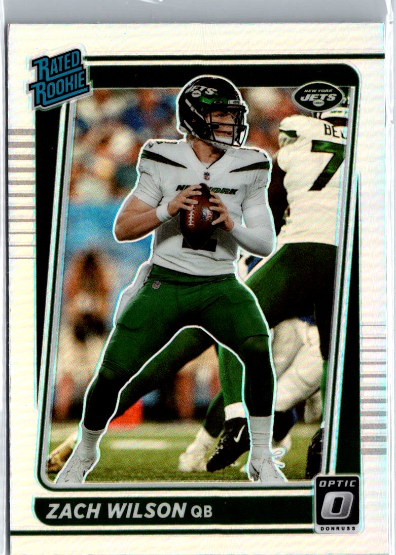 2021 Donruss Optic #202 Zach Wilson Holo A4