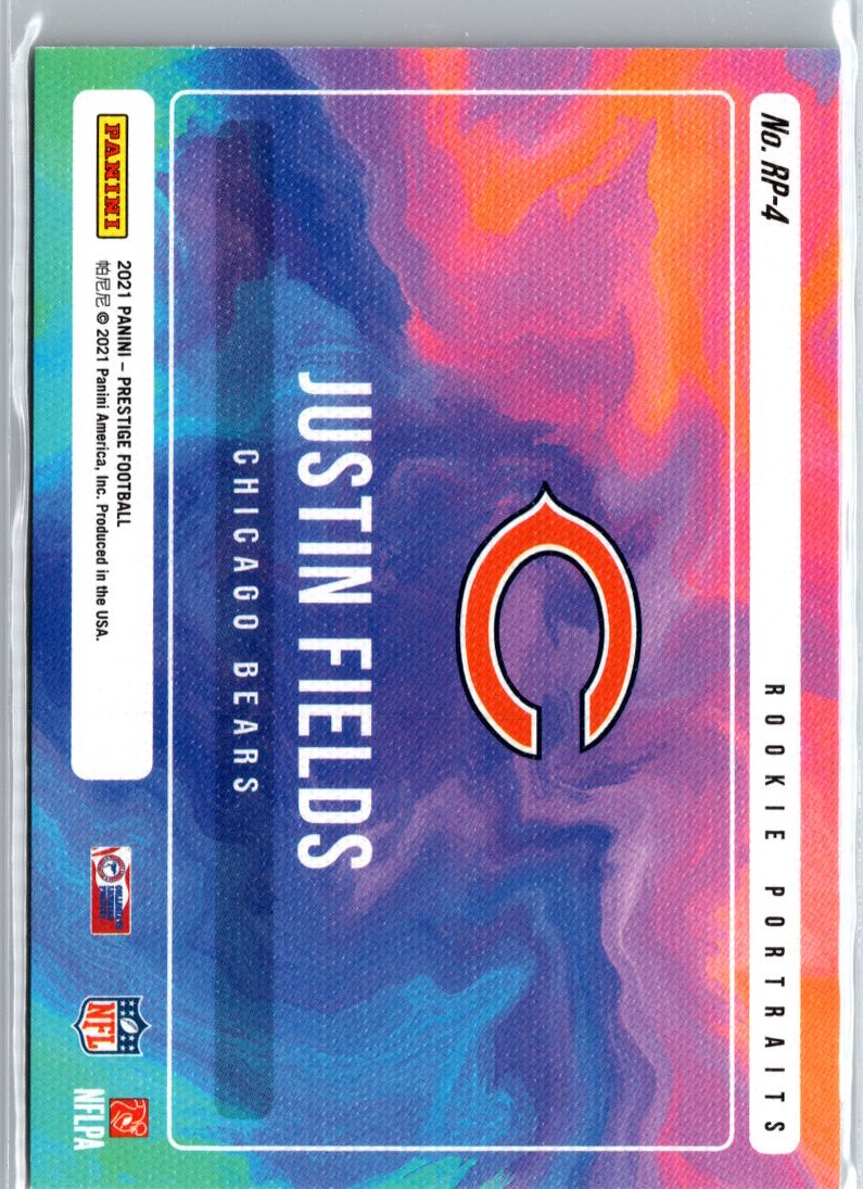 2021 Panini Prestige #RP-4 Justin Fields Rookie Portraits A5