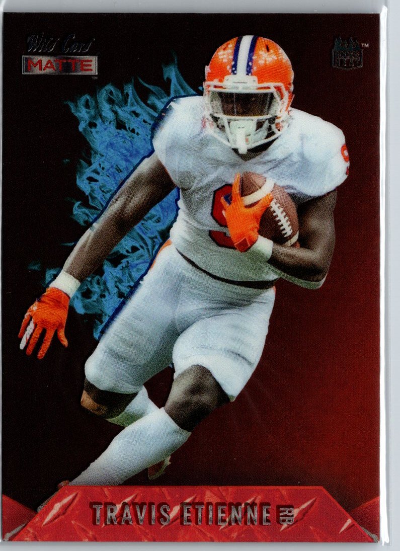 2021 Wild Card Matte #MBC-10 Travis Etienne Blue A5