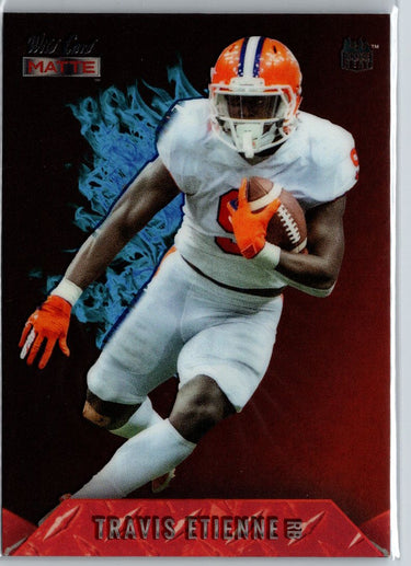 2021 Wild Card Matte #MBC-10 Travis Etienne Blue A5