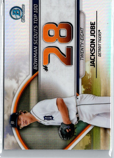2023 Bowman #BTP-28 Jackson Jobe Bowman Scouts Top 100 A6