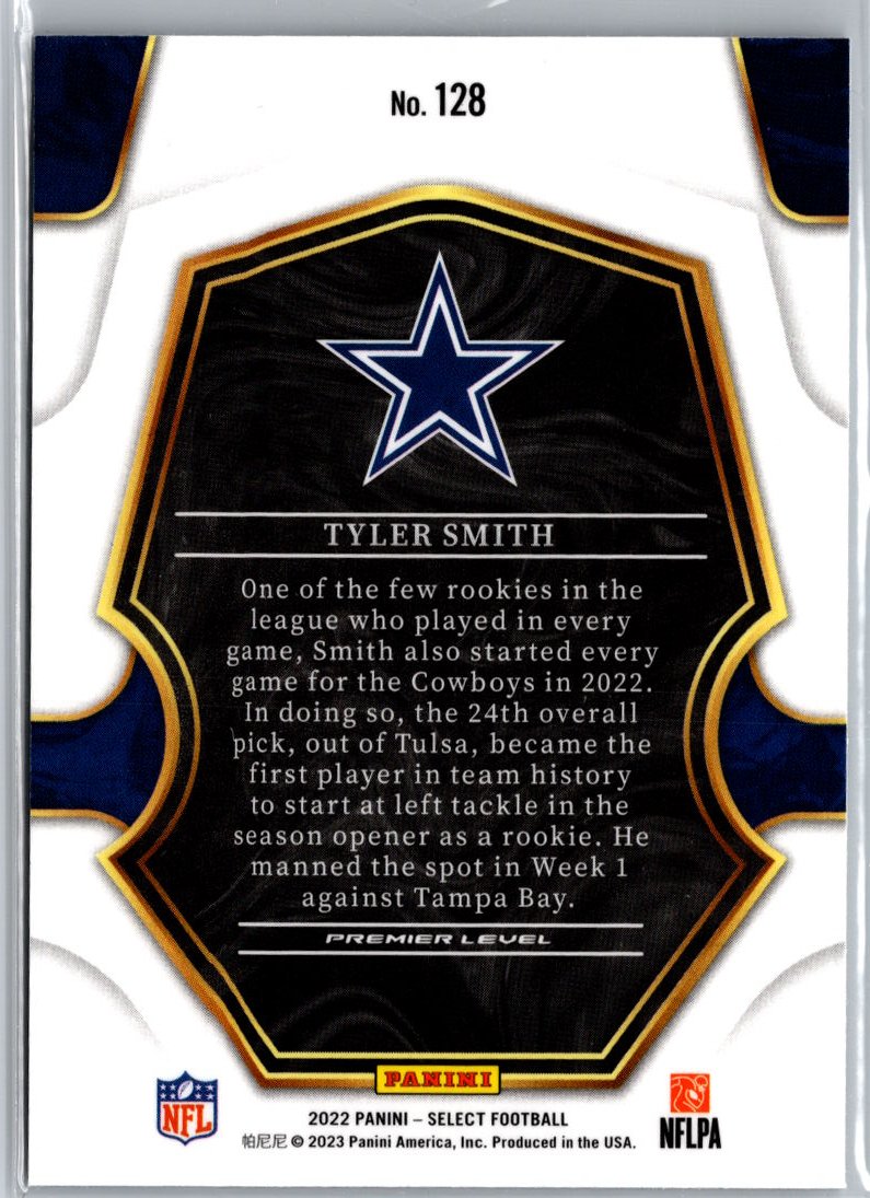 2022 Panini Select #128 Tyler Smith A7
