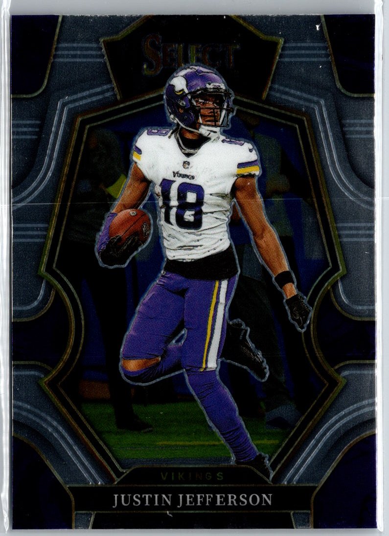 2022 Panini Select #163 Justin Jefferson A7